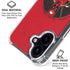 Marvel Deadpool Wade Wilson iPhone 16 Clear Case